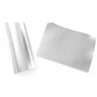 quality 진공 금속화 된 금 엽지 종이 높은 물 저항성 55GSM 금속 포장 종이 롤 factory